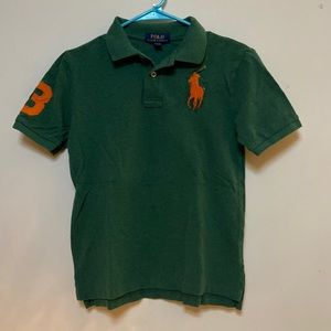 Polo by Ralph Lauren. Boys sz 10/12. Cotton polo short sleeve shirt EUC